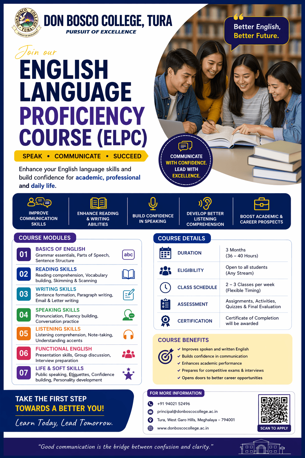 English Language Proficiency Course