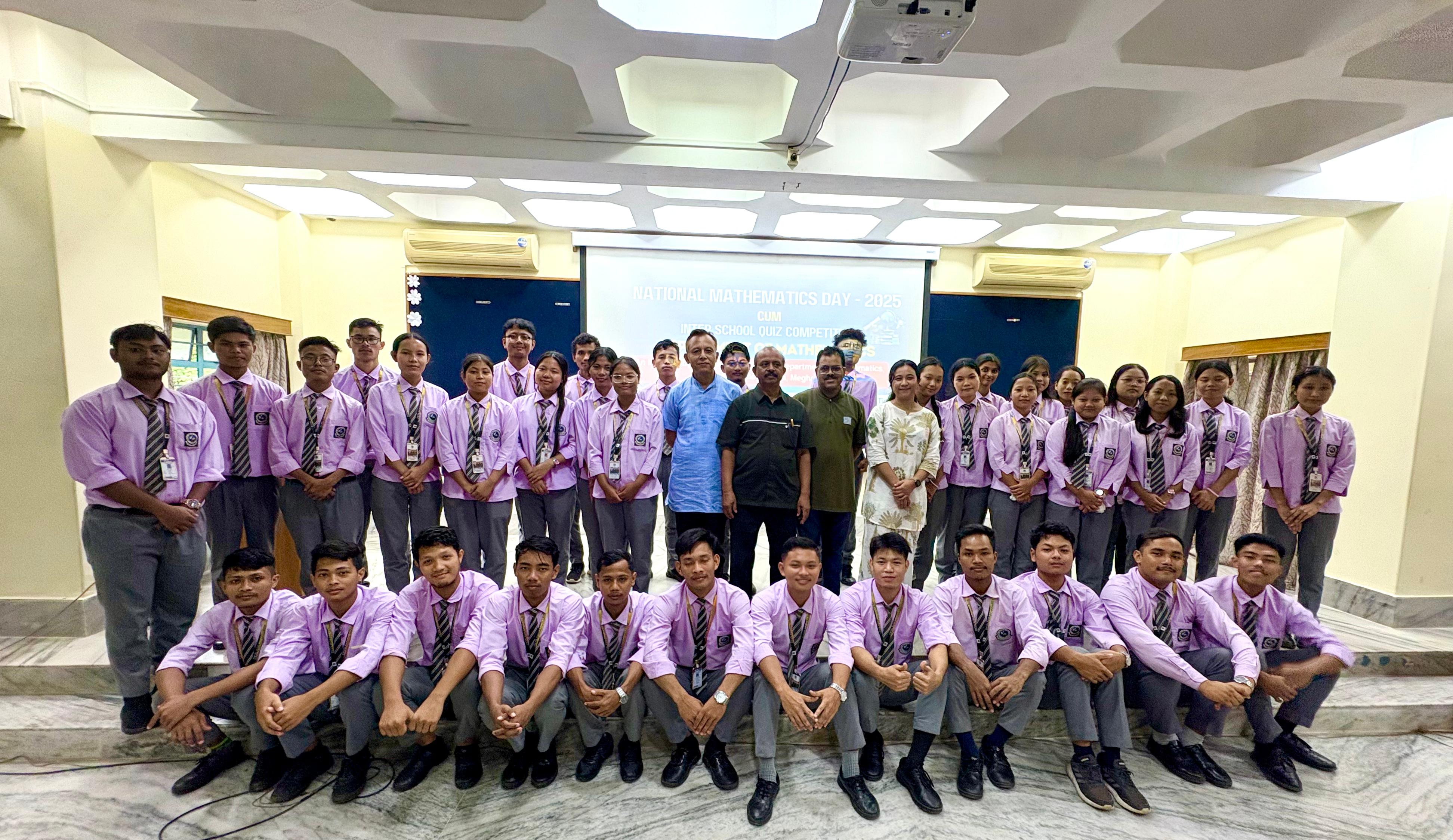 Celebration of the National Mathematics Day Cum Inter School Quiz Competition.