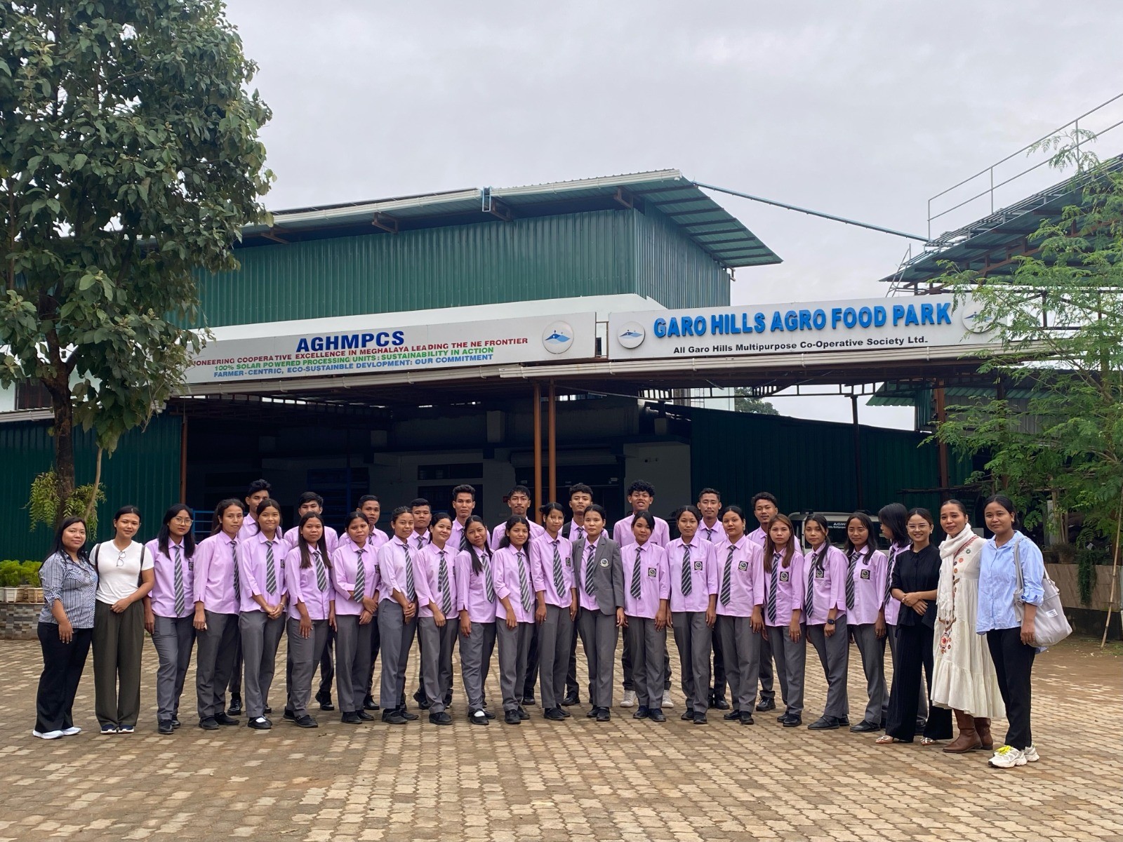 Educational Visit to Agro Food Park, Babadam, West Garo Hills.